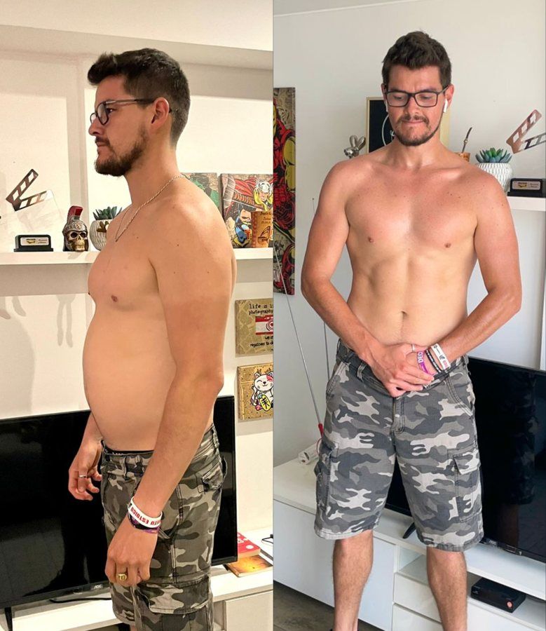Jhon, antes y después