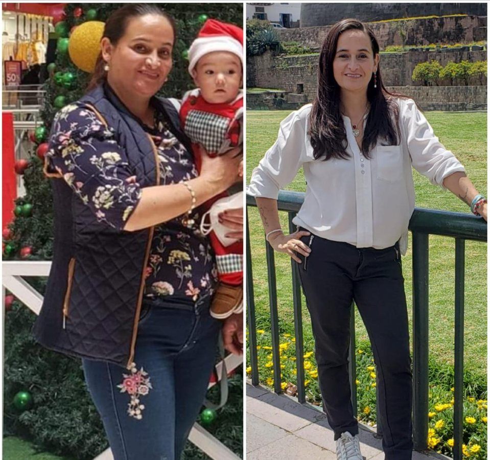 Verónica, antes y después